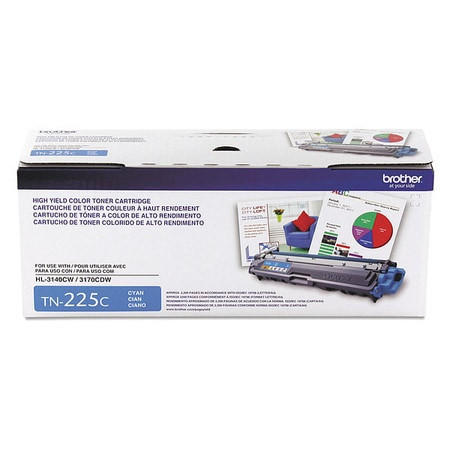 BROTHER BRT-TN225C HIGH-YIELD TONER CYAN