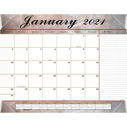 AT-A-GLANCE 89702 DESK PAD CALENDAR,12 MONTH JAN DEC
