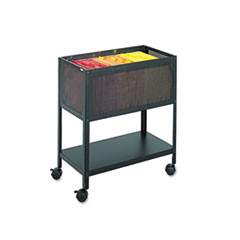 SAFCO 5350BL FILE,TUB,MESH,OPEN,W/SHELF