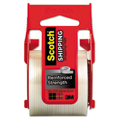 3M COMPANY 50 STRAPPING TAPE & DISPENSER, 2" X 10YDS