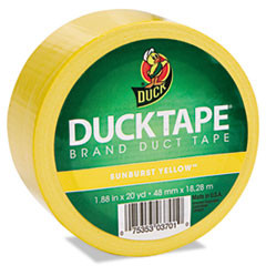 SHURTECH BRANDS 519615 DUCT TAPE,1.88 IN.X20 YD.,YELLOW