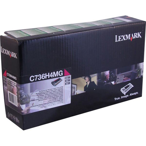 LEXMARK C736H4MG LEXMARK C736 MAGENTA RETURN HI