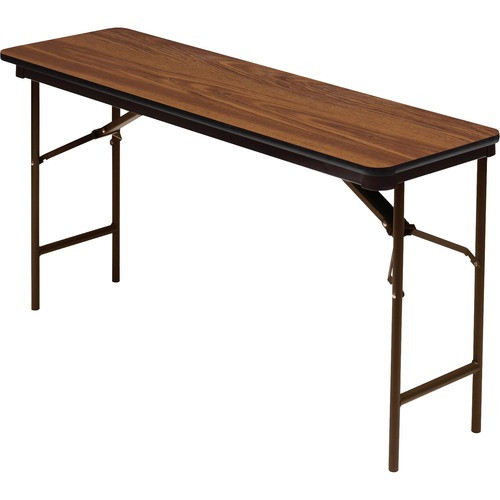 ICEBERG 55285 LAMINATE FOLDING TABLE,OAK