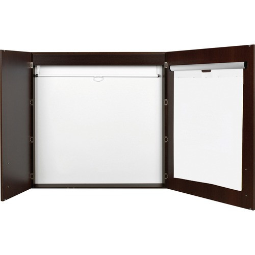 BI-SILQUE VISUAL COMMUNICATION PRODUCTS CAB01010143 CONFERENCE CABINET,DRY ERASE,48 X 48