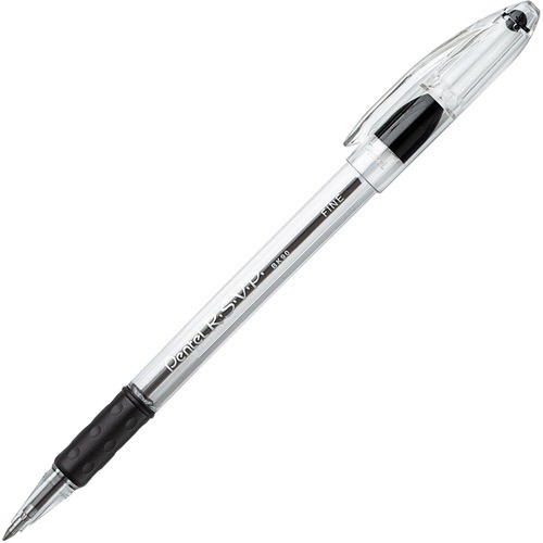 PENTEL BK90A PEN,RSVP,BALLPOINT,FINE,BK