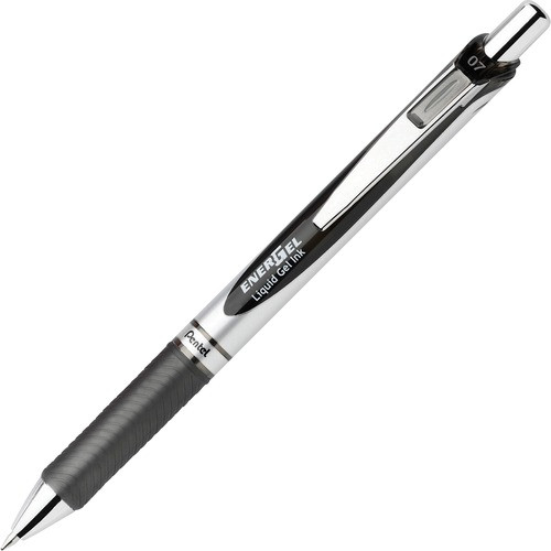 PENTEL BL77-A PENTEL  GEL PEN,RETRACTABLE,METAL TIP,.7