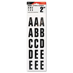 CONSOLIDATED STAMP 098131 LETTERS, NUMBERS & SYMBOLS, ADHESIVE, 2"