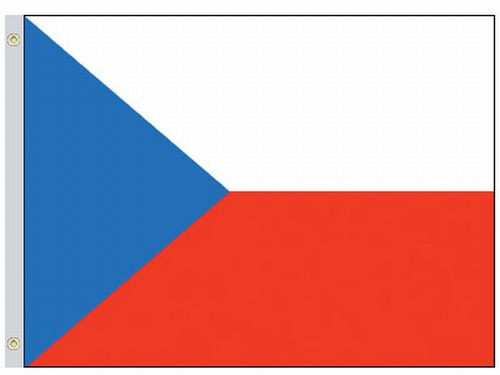 VALLEY FORGE FLAG CO 58223370 PERMA-NYL 5'X8' NYLON CZECH REPUBLIC FLA