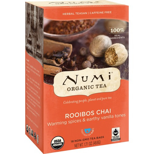 NUMI 10200 NUMI ORGANIC TEA  HERBAL TEA, ORGANIC, 1
