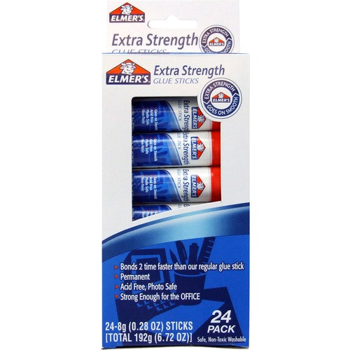 ELMER'S PRODUCTS E554 STICK,GLUE,0.28OZ,24PK