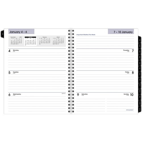 AT-A-GLANCE G545-50 APPOINTMENT BOOK REFILL,WEEKLY, MONTHLY