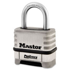 MASTER LOCK 1174D PADLOCK,COMBINATION,SS