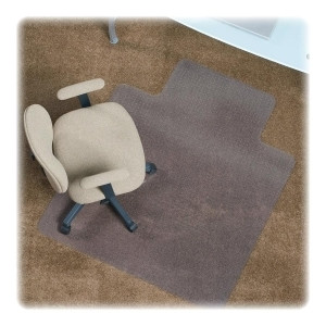 E.S. ROBBINS 128183 CHAIRMAT,CRSTAL EDG CHRMT 45X53 LIP
