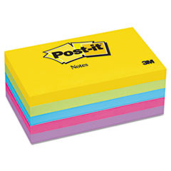 3M COMPANY 6555UC NOTES,POST-IT,3X5,5PK,AST