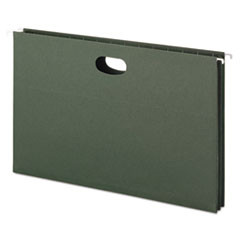 SMEAD MANUFACTURING CO. 64318 FILE POCKET,1 3/4",HANGING,SIDES,25/BOX