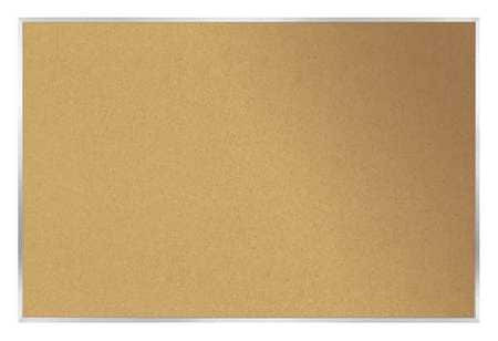 GHENT 1323-1 TACKBOARD, 24.0" X 36.0",ALUMINUM FRAME