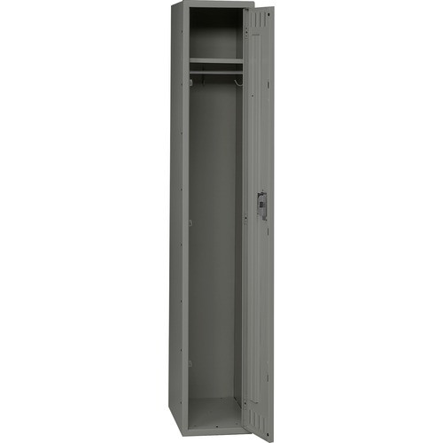 TENNSCO CORP STS121872AMG SINGLE-TIER LOCKER,12X18X72,MEDIUM GRAY