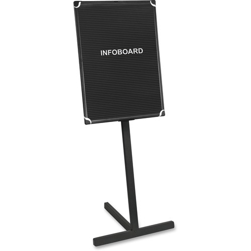 BI-SILQUE VISUAL COMMUNICATION PRODUCTS SUP1001 STANDING LETTER BOARD,BLACK