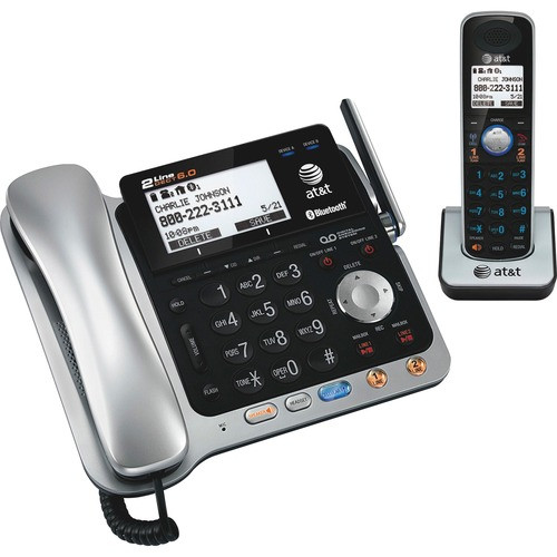 AT&T TL86109 AT&T  PHONE SYSTEM,BLUETOOTH,6.0, 2-LINE