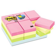3M COMPANY 653-24APVAD PASTEL NOTES, 1 1/2X 2,24 100-SHEET PADS