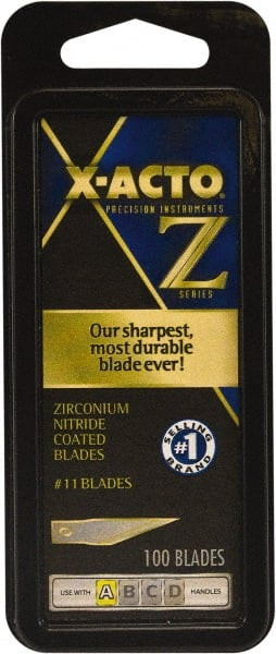 ELMER'S PRODUCTS XZ611 BLADES,#11,FINE POINT,100PK