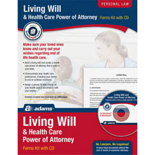 ADAMS MFG CORP. K306 LEGAL KIT,LIVING WILL/PWR/ATTY