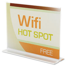 DEFLECT-O 879301 HOLDER,STANDUP SIGN,ANTIGLA