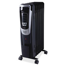 LORELL 33568 LORELL  LED DISPLAY RADIATOR HEATER, BLA