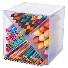 DEFLECT-O 350301 CUBE,4 DRWR,ORGNZR,CLR