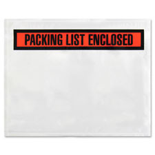 SPARCO PRODUCTS 41925 SPARCO  PACKING/INVOICE ENVELOPE, 7"X5.5