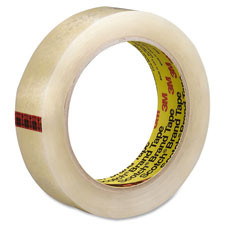 3M 60012592 3M  TRANSPARENT TAPE, 3" CORE, 1"X2592"