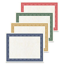 GEOGRAPHICS 48669 GEOGRAPHICS  BLANK CERTIFICATES, 40/PK, 