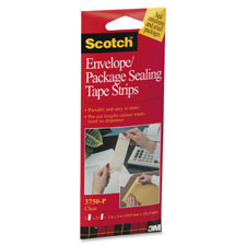 3M 3750P2CR 3M  PACKAGING TAPE PAD, 2"X6", 25/PK, CL