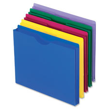 PENDAFLEX 50993 PENDAFLEX  POLY FILE JACKET, 1" EXPANSIO