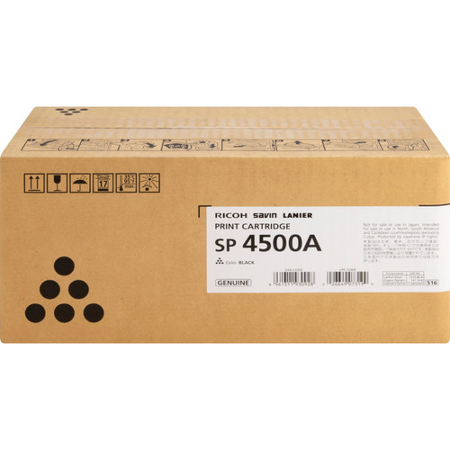 RICOH CORP. 407319 RICOH SP-4500 HIGH YIELD BLACK TONER CAR