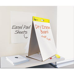 3M COMPANY 563-DE DRY ERASE TABLETOP EASEL UNRULED PAD, 20