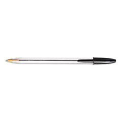 BIC CORPORATION MS11-BK CRISTAL XTRA SMOOTH STICK BALLPOINT PEN,