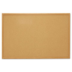 MEAD PRODUCTS 85367 BOARD,CORK,4'X3',OAKFINISHFRAME