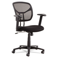 OIF MT4818 CHAIR,MESH,TASK,BK