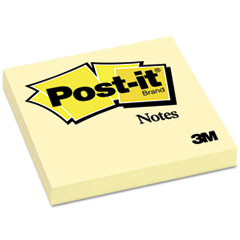 3M COMPANY 654-YW ORIGINAL NOTES, 3 X 3, CANARY YELLOW, 12