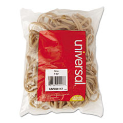UNIVERSAL 04117 RUBBERBANDS,SIZE117,1/4LB