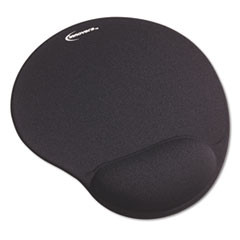 INNOVERA 50448 MOUSE PAD W/GEL WRIST PAD, NONSKID BASE,