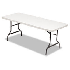 ALERA 65600 RESIN RECTANGULAR FOLDING TABLE, SQUARE 