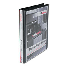 UNIVERSAL 20701 BNDR,VIEW,11X8.5,.5",BK