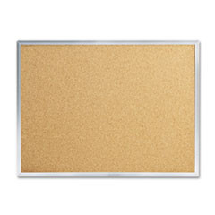 MEAD PRODUCTS 85360 BOARD,CORK,24"X18",ALUMFRAME