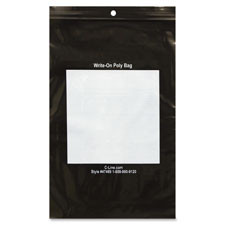 C-LINE PRODUCTS 47423 BAGS,POLY,ZIP,2X3,BK,1000CT