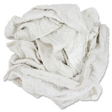 HOSPECO 53725 HOSPECO  WOVEN TERRY RAGS, 15"X17", 25LB