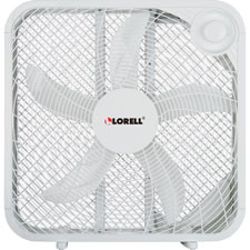 LORELL 44575 LORELL  BOX FAN, 3 SPEED, 4-13/100"WX20-