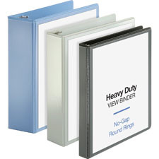 BUSINESS SOURCE 19750 BINDER,VUE,11X8.5,3"-BK