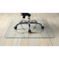 LORELL 82834 LORELL  CHAIRMAT, TEMPERED GLASS, 44"WX5